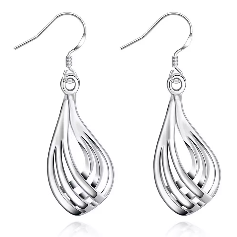 Minimalist Geometric Triple Hoop Earrings