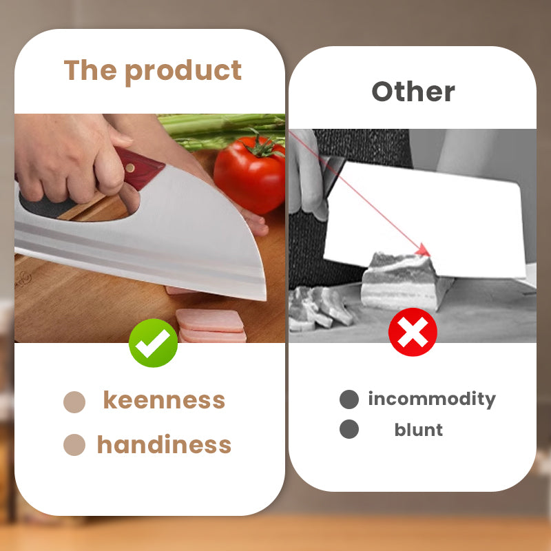 đȘ5Cr15Mov Stainless Steel đȘLabour-saving and lightweight stainless steel kitchen knives