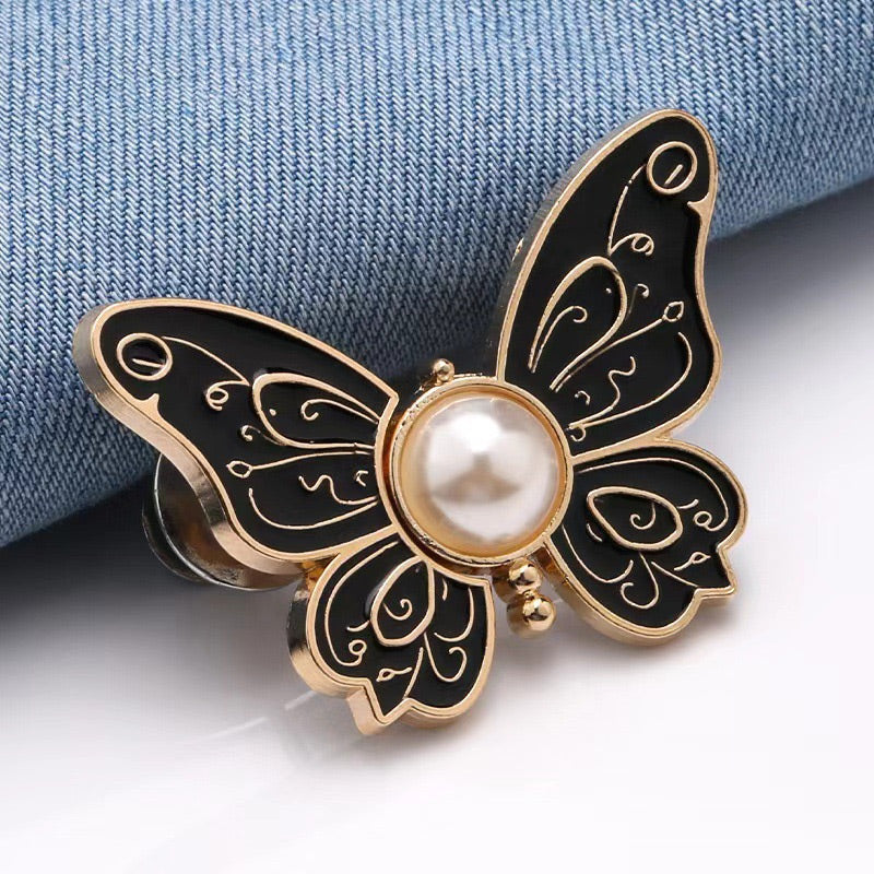 đŠâš Köp 1 fĂ„ 1 GRATIS đ Avtagbart midjespĂ€nne med elegant fjĂ€rilsdesign â justera passformen direkt utan sömnad đ