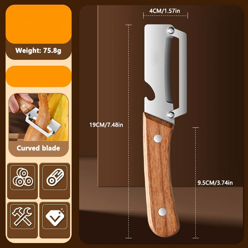 Multifunktionell grönsaksskalare för köket