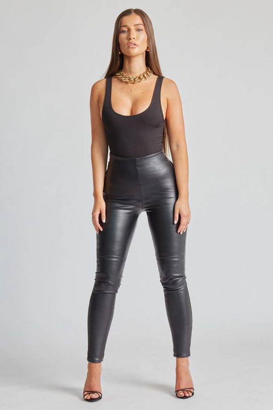 Hoch taillierte Leggings für die Körperformung NEROFIT