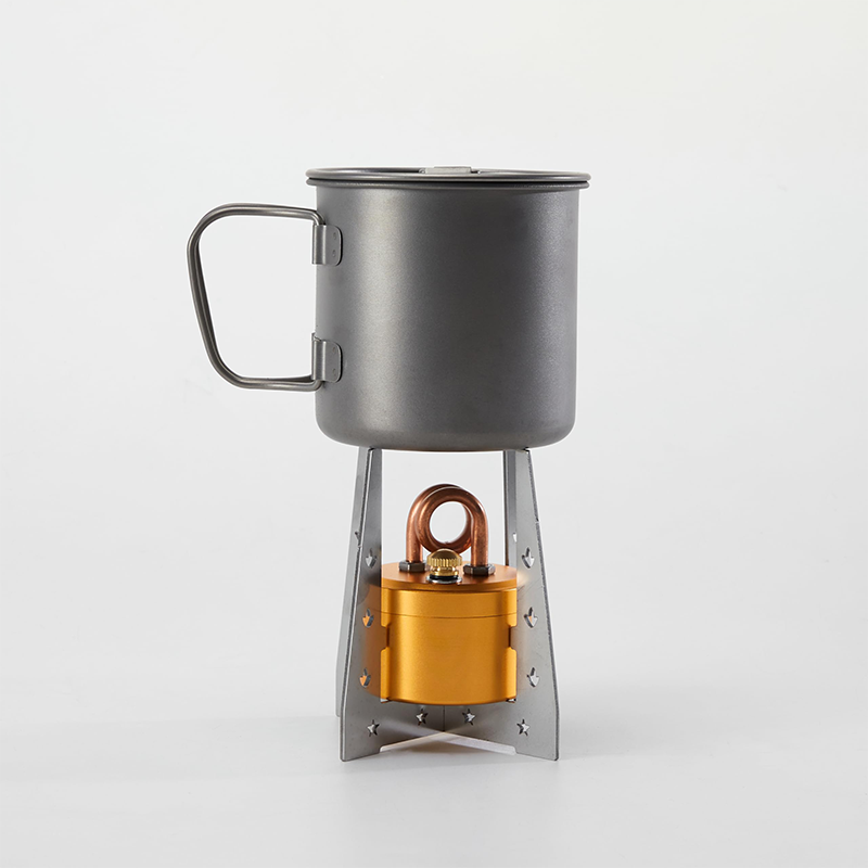 DIY Bärbart spritkök set för utomhusbruk