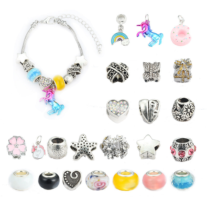 đGör-det-sjĂ€lv julkalenderarmband Set