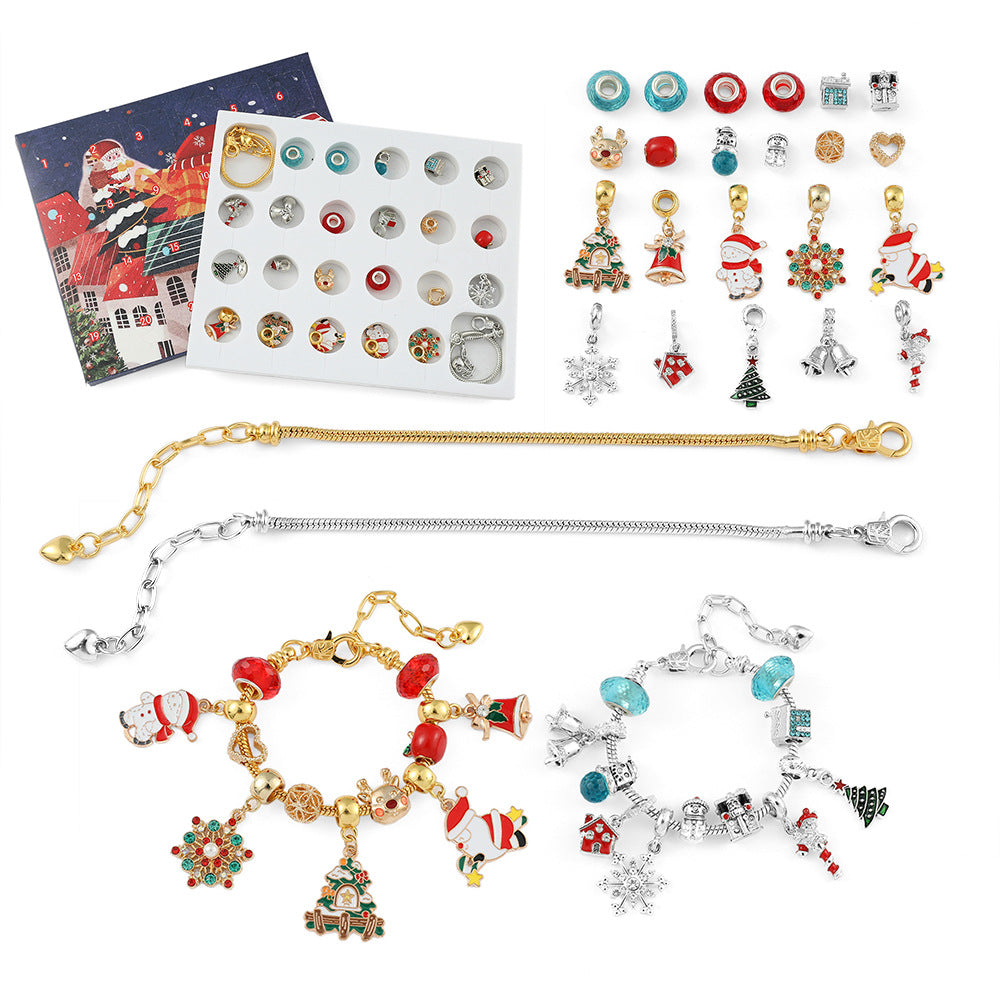 đGör-det-sjĂ€lv julkalenderarmband Set