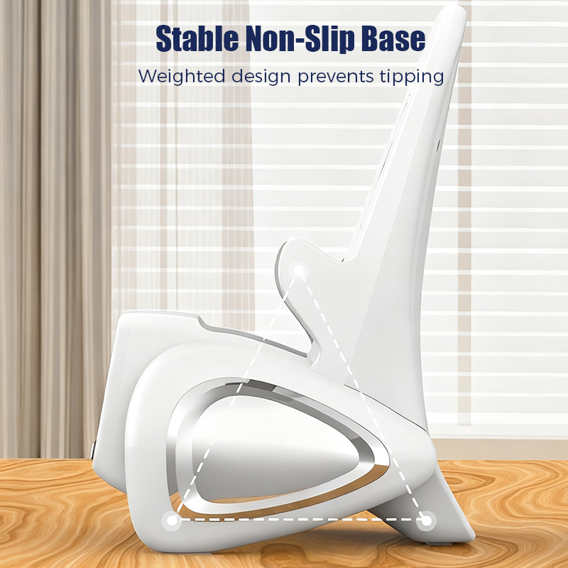 3-in-1 Wireless Charger with Phone Stand and Bluetooth Speaker