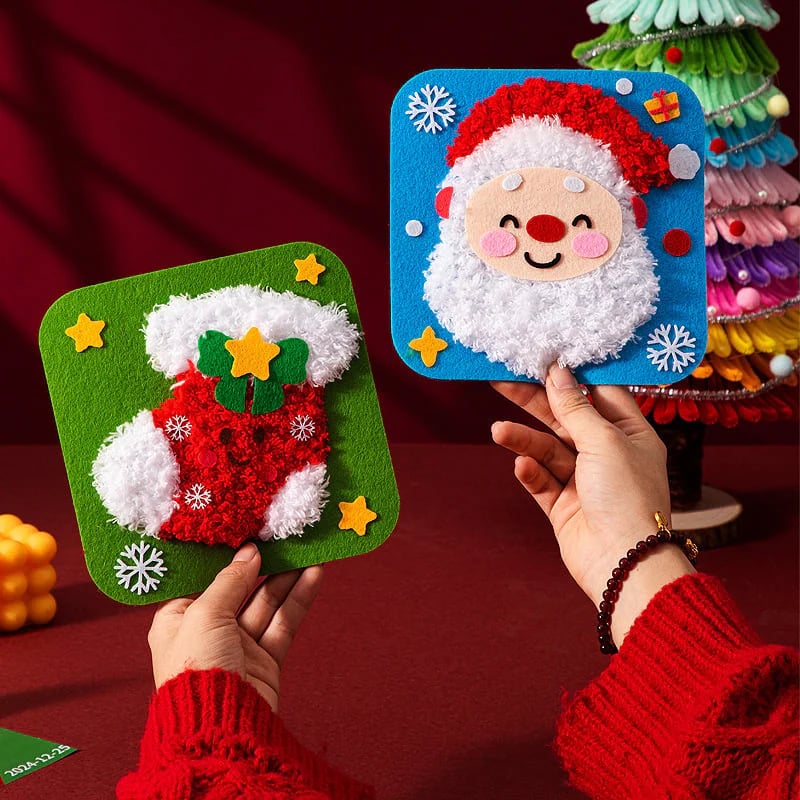 đ
đŒđ DIY-broderikit frĂ„n NoĂ«l