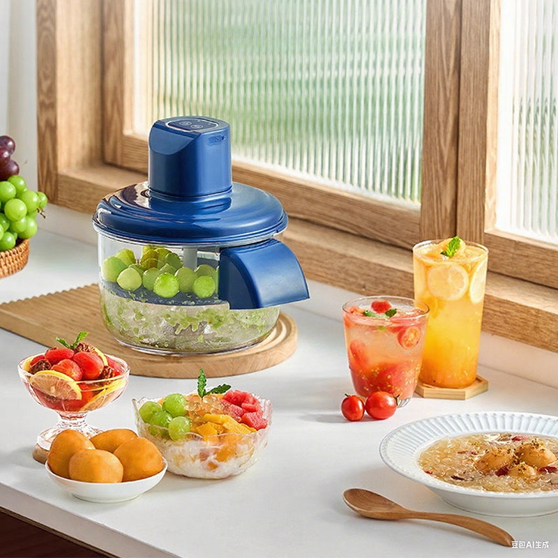 ⏳Begränsad tid 50 % rabatt⏰Transparent elektrisk frukt- och grönsaksskalare🍇🧄