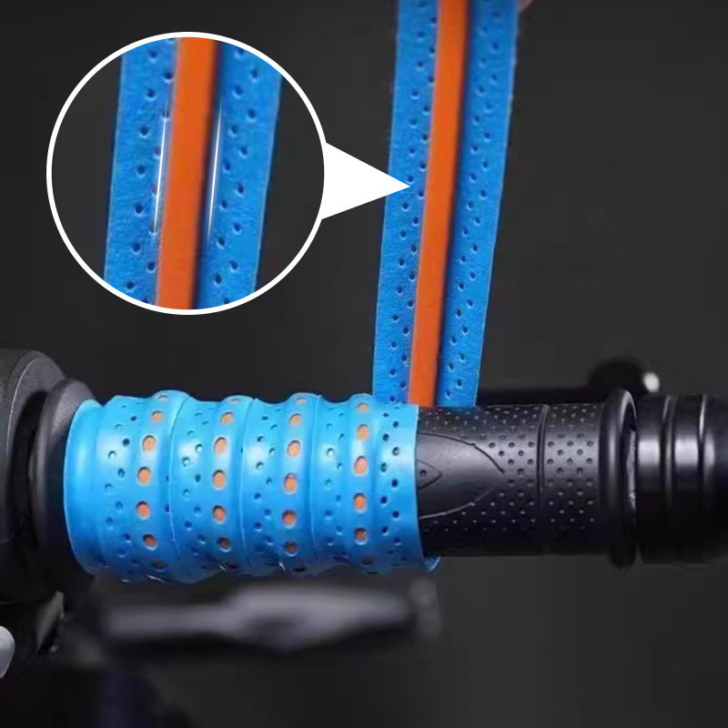 đŻNon-slip Soft Silicone Grip Tape för motorcykelstyren