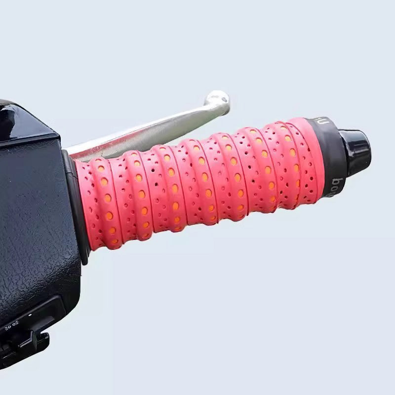 đŻNon-slip Soft Silicone Grip Tape för motorcykelstyren