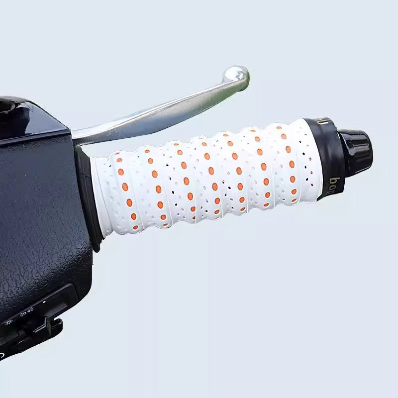 đŻNon-slip Soft Silicone Grip Tape för motorcykelstyren