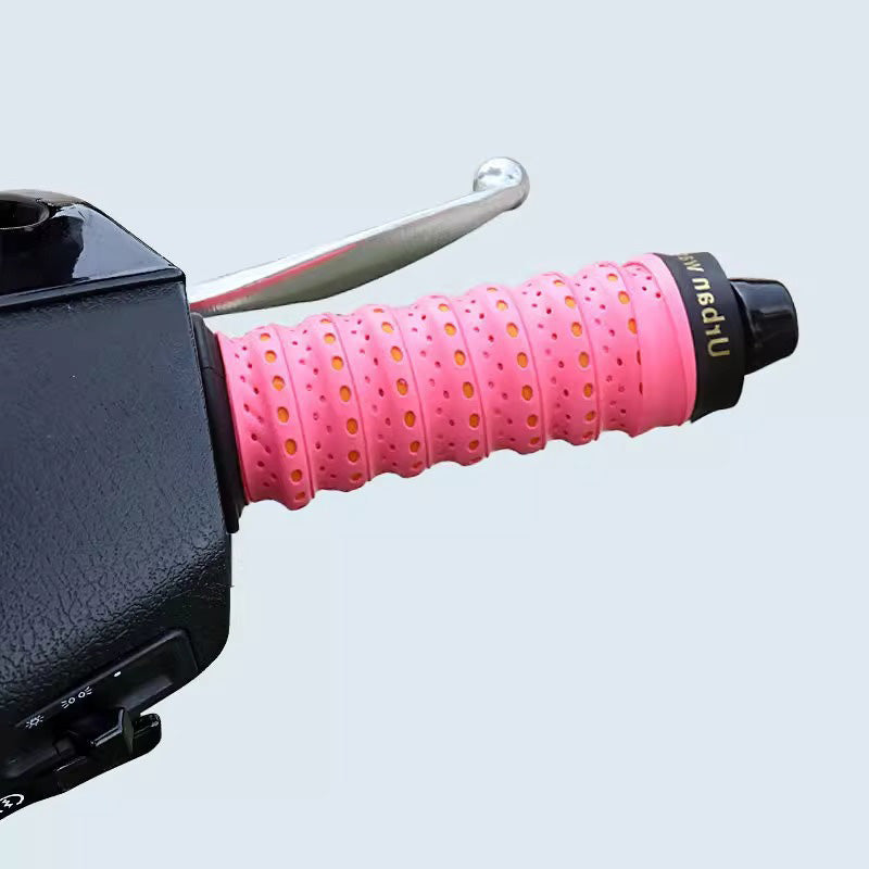 đŻNon-slip Soft Silicone Grip Tape för motorcykelstyren