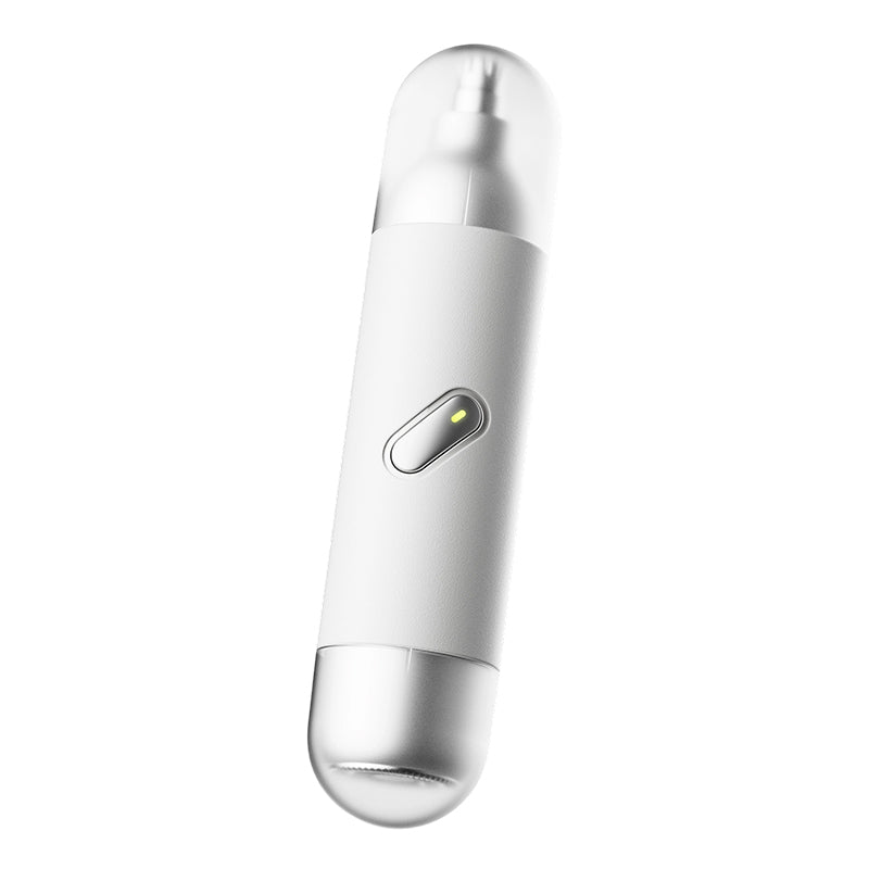 2-in-1 Mini Beard & Nose Hair Trimmer with LED