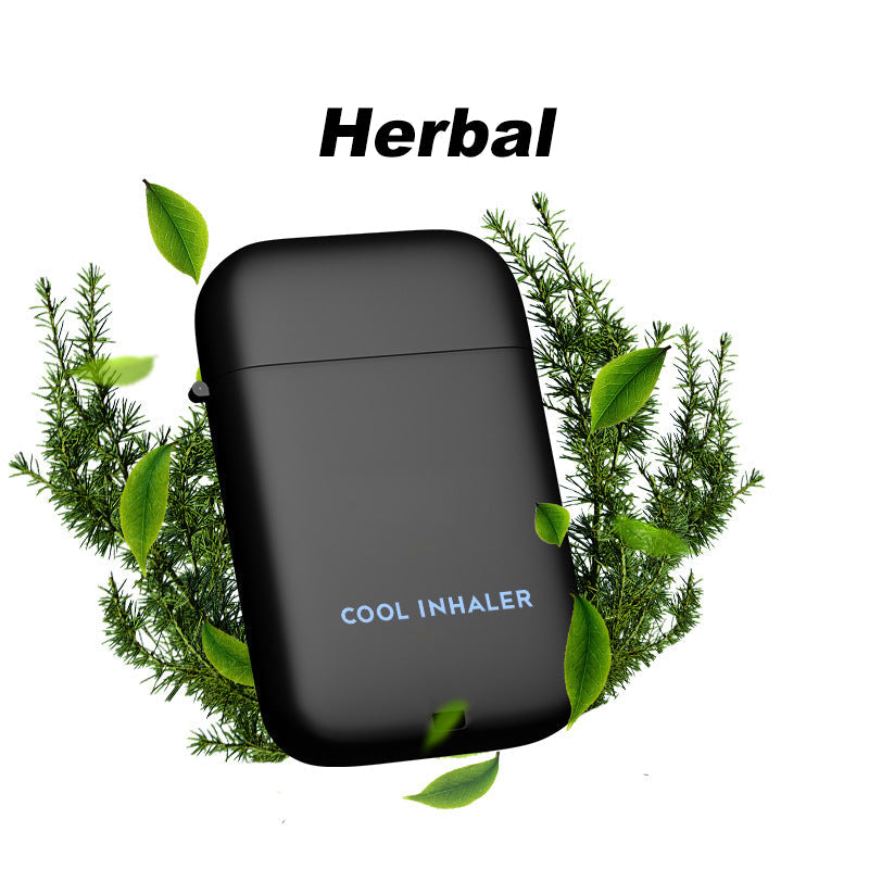 đ BĂ€rbar dubbel nĂ€sinhalator | Med naturliga eteriska oljor för omedelbar lindring och fokus