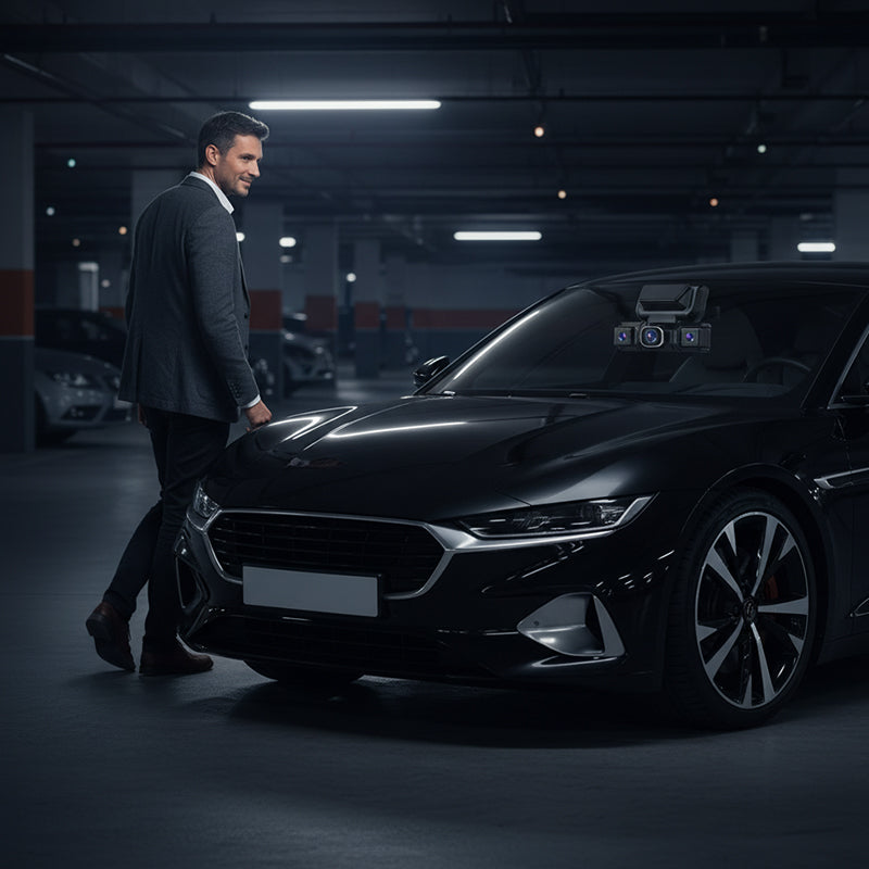 4-kanals bilkamera med WiFi och mörkerseende