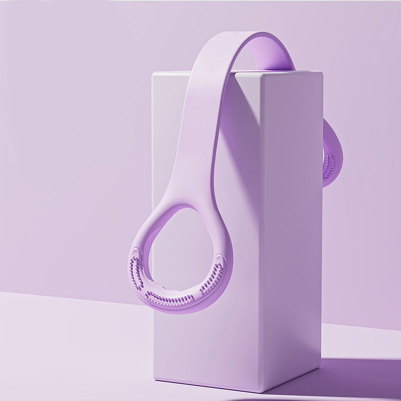Ergonomiskt Hållningsband – Dubbelloop, Hållbart Silikon för Rygg- & Skulderträning 🏋️♀️