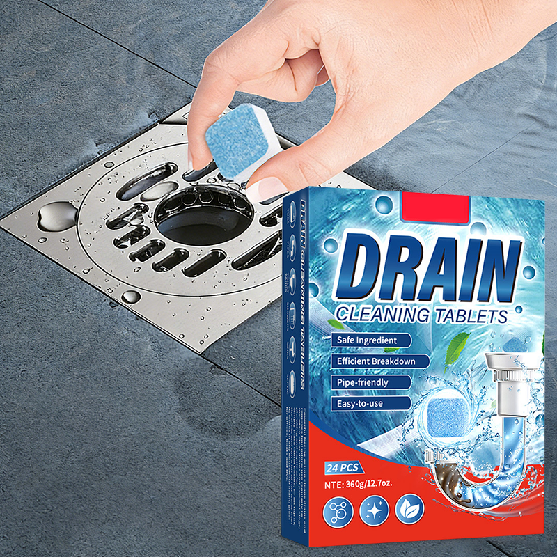 Kraftfulla, snabbverkande avloppsrengöringstabletter 🚽