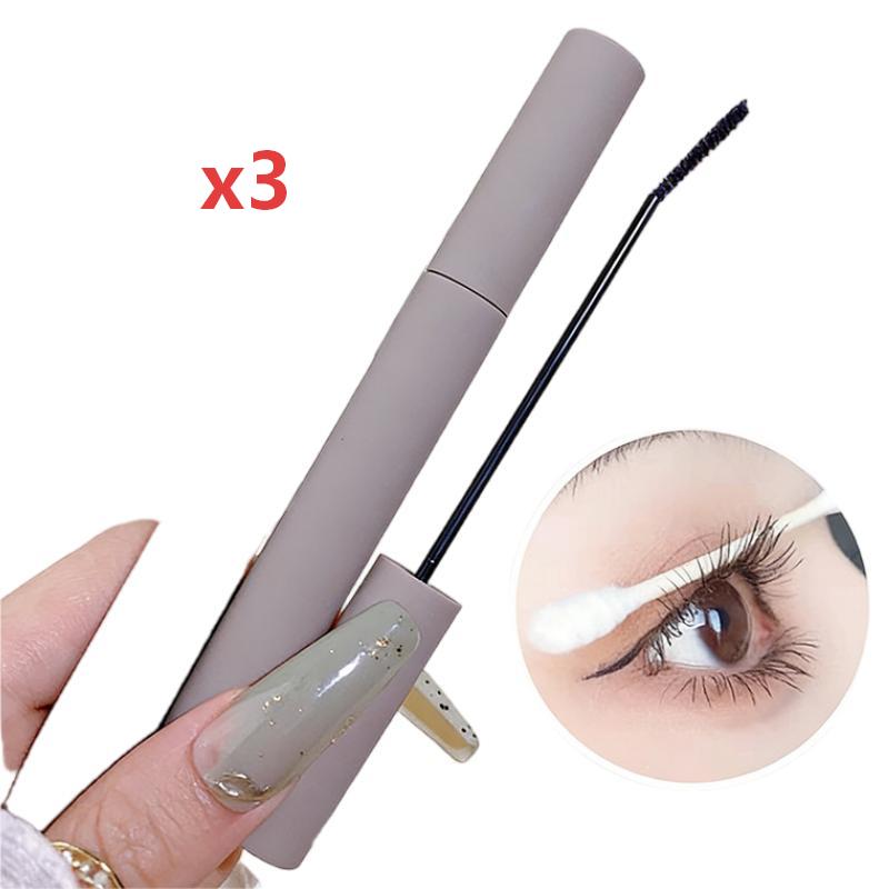 Kladdfri fibermascara för långa och böjda fransar