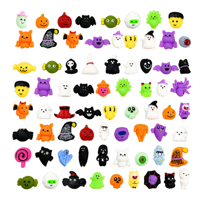 đ 50 % RABATT NU! đ§ž Mjuk klĂ€mkomfort â squishy-leksaker i Halloween-tema â perfekt för festpĂ„sar, klassrum och bus eller godis đ»