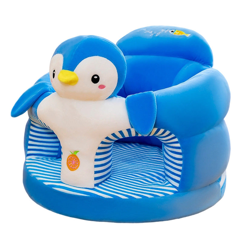 ✨50% RABATT NU! !✨🧸 Plysch Babystödsits – Ergonomisk, Stabil & Mjuk – Perfekt för Sittträning & Lek 🛋️