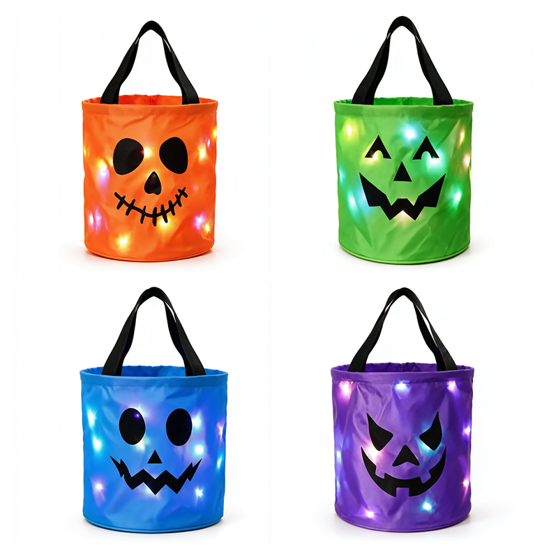 LED-ljus upp Halloween-godishink
