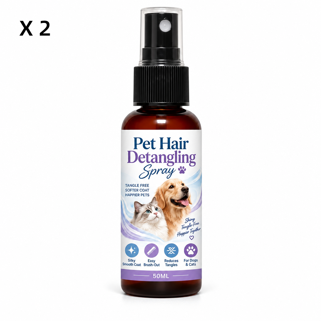 đ„50% RABATT NU! đŸ UtglĂ€ttande spray för husdjur, löser upp tovigt pĂ€ls âš