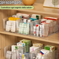 🔥 Utdragbar transparent medicinorganiserare – teleskopisk 24,5–43 cm 💊🗄️