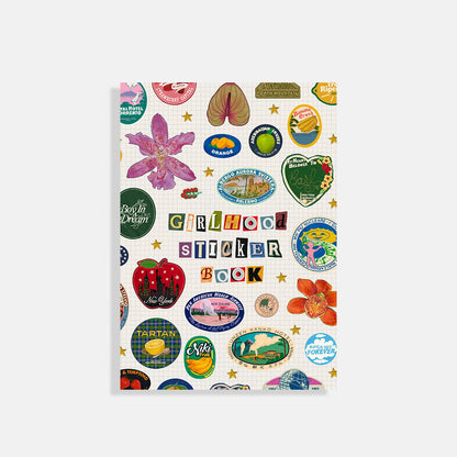 ✨📚 Tidsbegränsad rea – 60 % rabatt 🌸 💕 Girlhood klistermärkesbok 💕