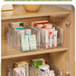 🔥 Utdragbar transparent medicinorganiserare – teleskopisk 24,5–43 cm 💊🗄️
