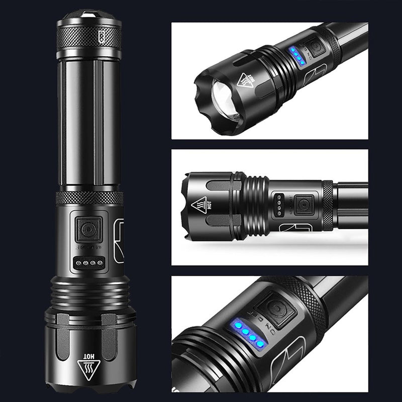 🔥Vattentät laser militär ficklampa