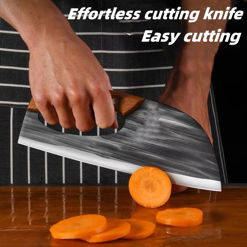 🔪5Cr15Mov Stainless Steel 🔪Labour-saving and lightweight stainless steel kitchen knives