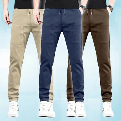 🔥HET FÖRSÄLJNING 50% RABATT🥰 MultiPants - slitstarka cargobyxor med hög stretch och flera fickor