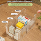 🔥 Utdragbar transparent medicinorganiserare – teleskopisk 24,5–43 cm 💊🗄️