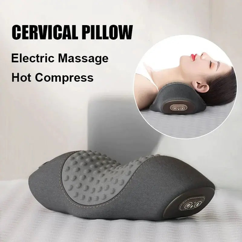 Massagehalsdyna med värme