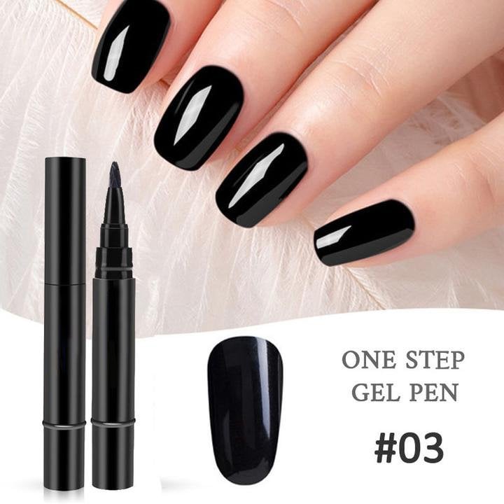 💅 Gelpenna för naglar i ett steg 🎨