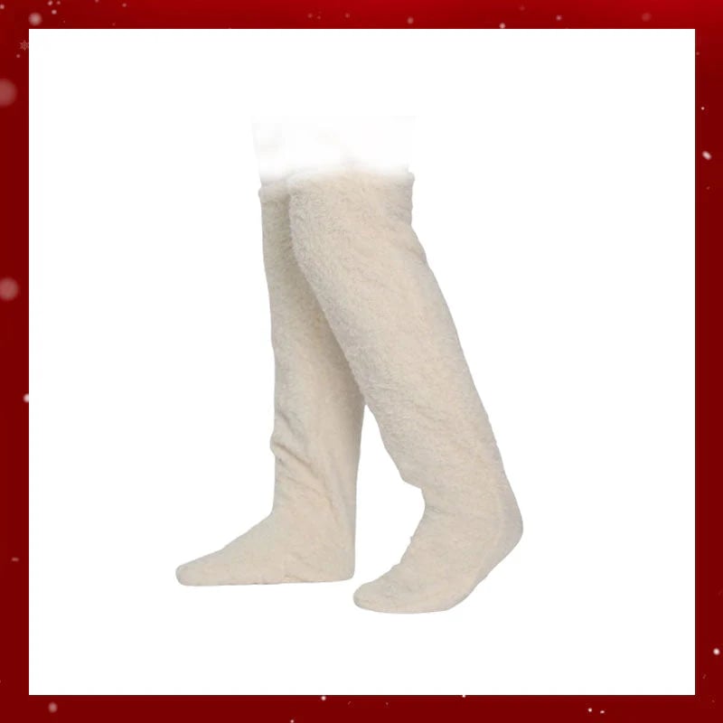 🎁 Julrea 50% RABATT!! 💥 Gåsdun-knästrumpor! 🧦⛄