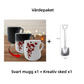 📢📢50% RABATT!!!⏰ Färgskiftande keramikmugg med hjärtformat handtag till alla hjärtans dag 💝✨