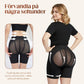 Högmidjade formande shorts med rumplyft