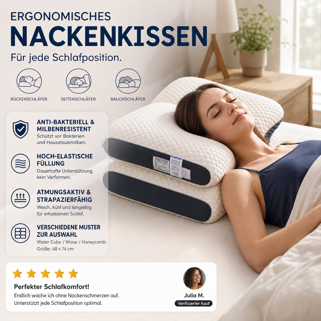 Mjuk SPA-kudde med sojafiber för bekväm sömn