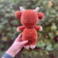 🎅Julförsäljning 50% rabatt!!🎄🔥Häkta Highland Cow Amigurumi Mönster🐮- DIY Kit & Färdig plysch