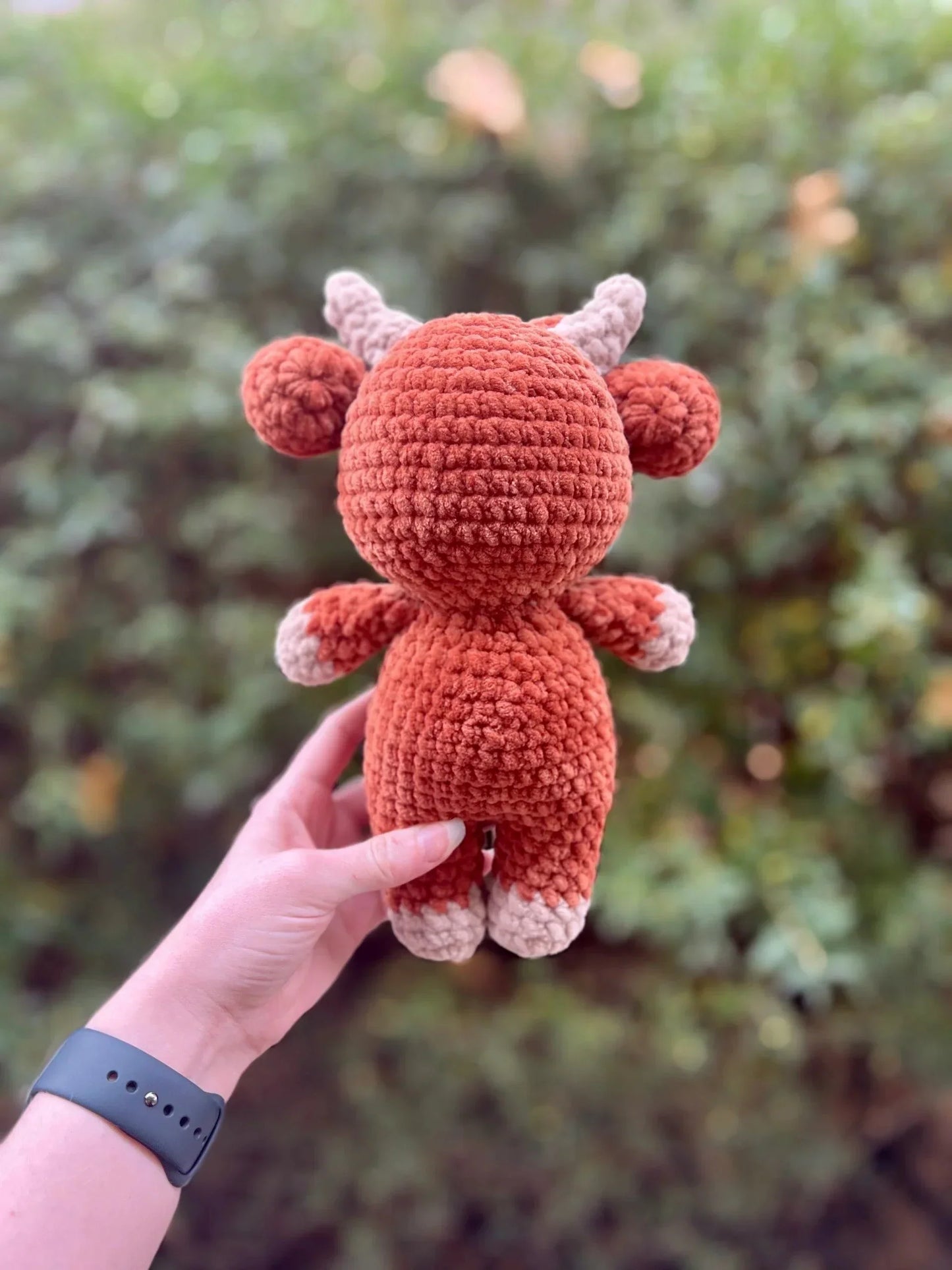 🎅Julförsäljning 50% rabatt!!🎄🔥Häkta Highland Cow Amigurumi Mönster🐮- DIY Kit & Färdig plysch