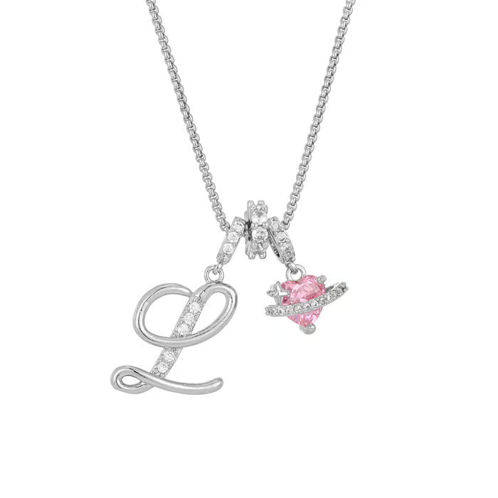 💖Sista dagen 49 % rabatt✨3-lagers halsband med initialer A-Z🎀
