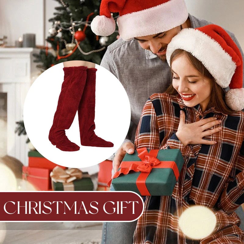 🎁 Julrea 50% RABATT!! 💥 Gåsdun-knästrumpor! 🧦⛄