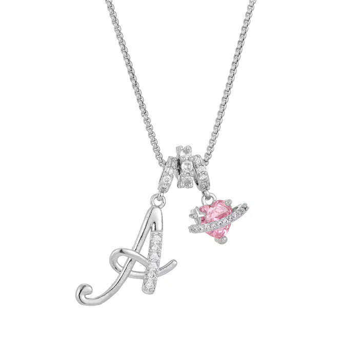 💖Sista dagen 49 % rabatt✨3-lagers halsband med initialer A-Z🎀