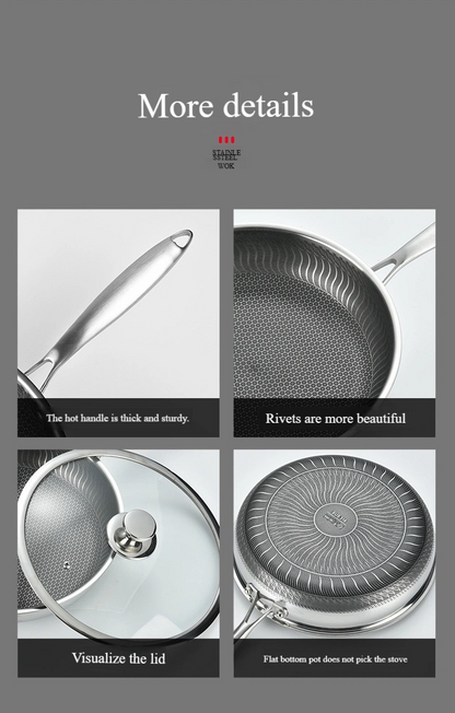 🔥Stor rea - 55% rabatt!!! 🍳Premium non-stick panna med lock