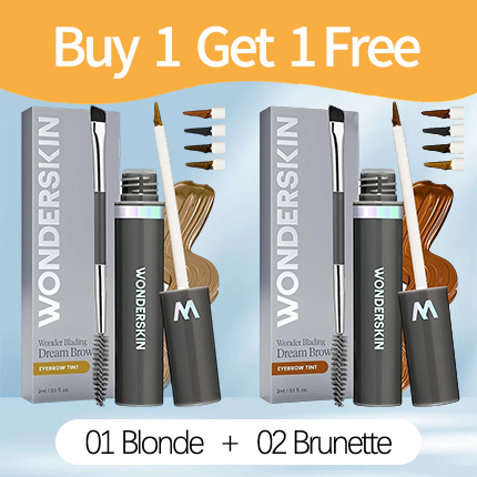 💜SISTA DAGEN – KÖP 1, FÅ 1 GRATIS!!💜 Wonderskin WONDER BLADING Dream Brow Gel Serum – Vattentålig, volymgivande, byggbar färg och vårdande serum för fylligare och friskare ögonbryn