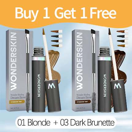 💜SISTA DAGEN – KÖP 1, FÅ 1 GRATIS!!💜 Wonderskin WONDER BLADING Dream Brow Gel Serum – Vattentålig, volymgivande, byggbar färg och vårdande serum för fylligare och friskare ögonbryn