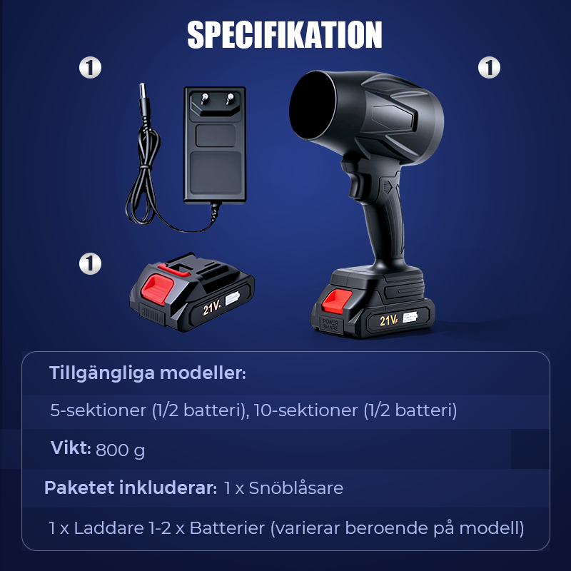 🔥2025 Bästsäljare⌛Multifunktionell handhållen blåsmaskin -1050W(💥55 % rabatt)