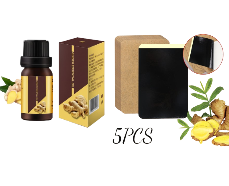 ⏳ Tidsbegränsat specialerbjudande ⏰ Ingefärssmärtavla – naturlig värmevård för värk & stelhet | Klistra dit det gör ont! 💆‍♀️