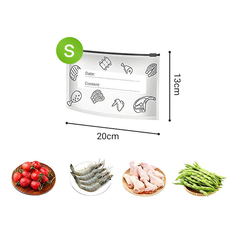 Förhindra att livsmedel förstörs - Freshness Seal-påsar