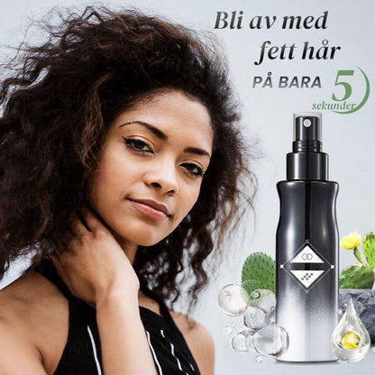 Volymgivande stylingspray för hår som lämnar in